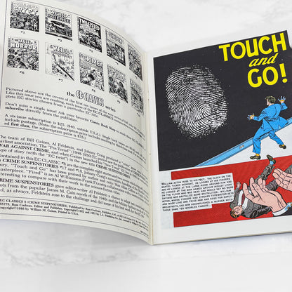 Crime SuspenStories [EC Classics #8] edited by Al Feldstein [1986 RE-ISSUE] • Feat. Ray Bradbury