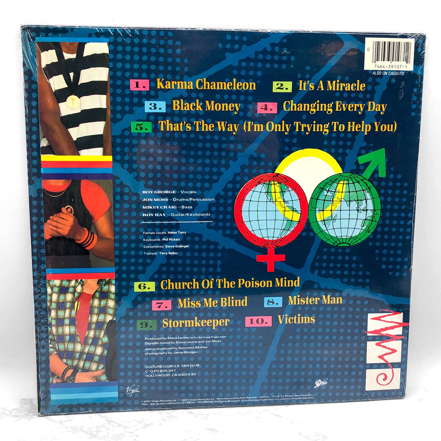 Culture Club – Colour By Numbers [VINYL LP] 1983 • Virgin x Epic Records