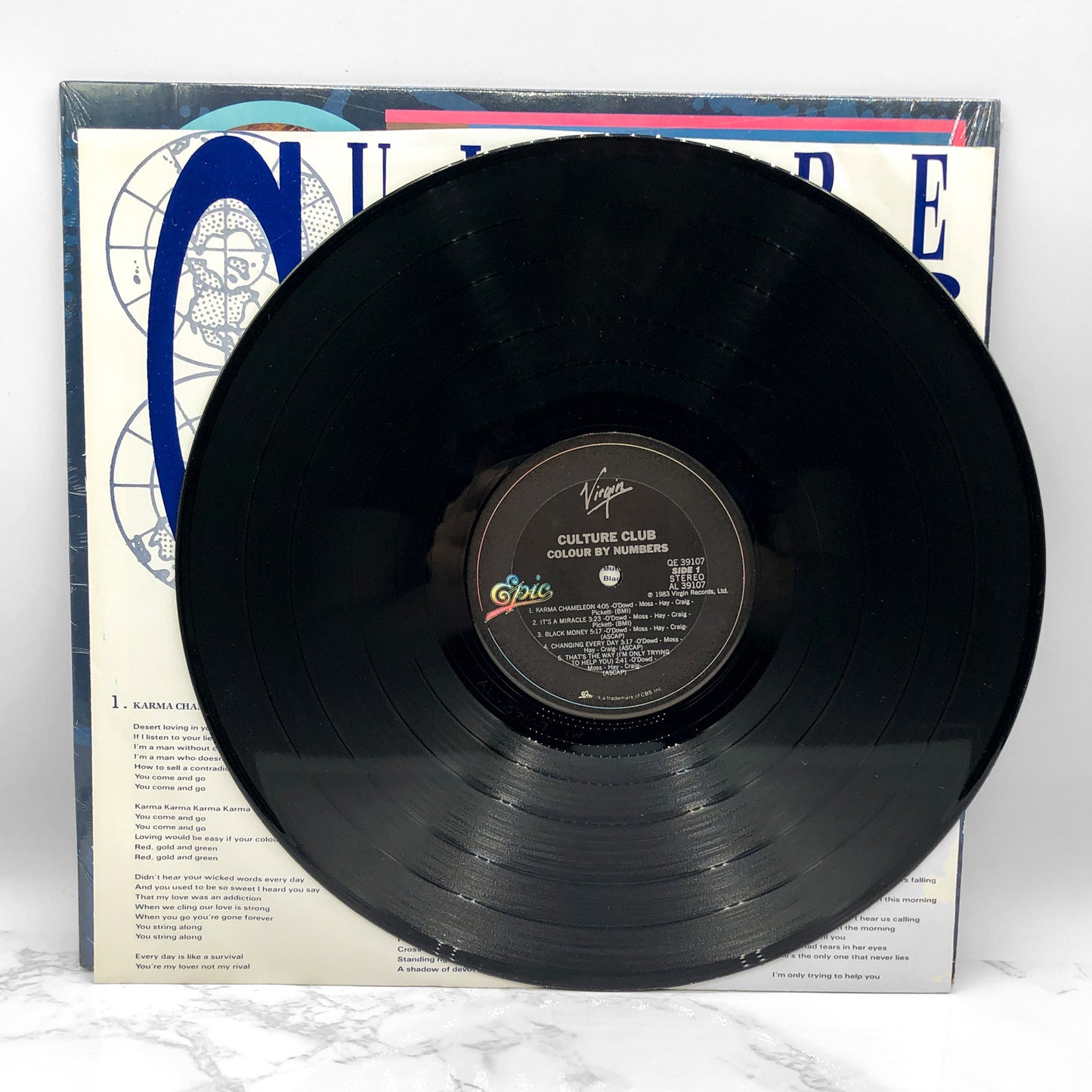 Culture Club – Colour By Numbers [VINYL LP] 1983 • Virgin x Epic Records