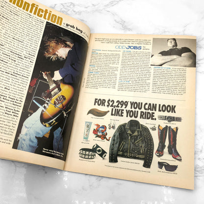 DIRT Magazine [ISSUE #1 • 1992] • Created by Spike Jonze • Crispin Glover / Billy Corgan / Kim Deal