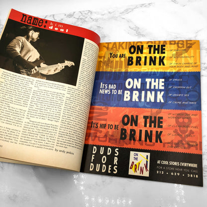 DIRT Magazine [ISSUE #1 • 1992] • Created by Spike Jonze • Crispin Glover / Billy Corgan / Kim Deal