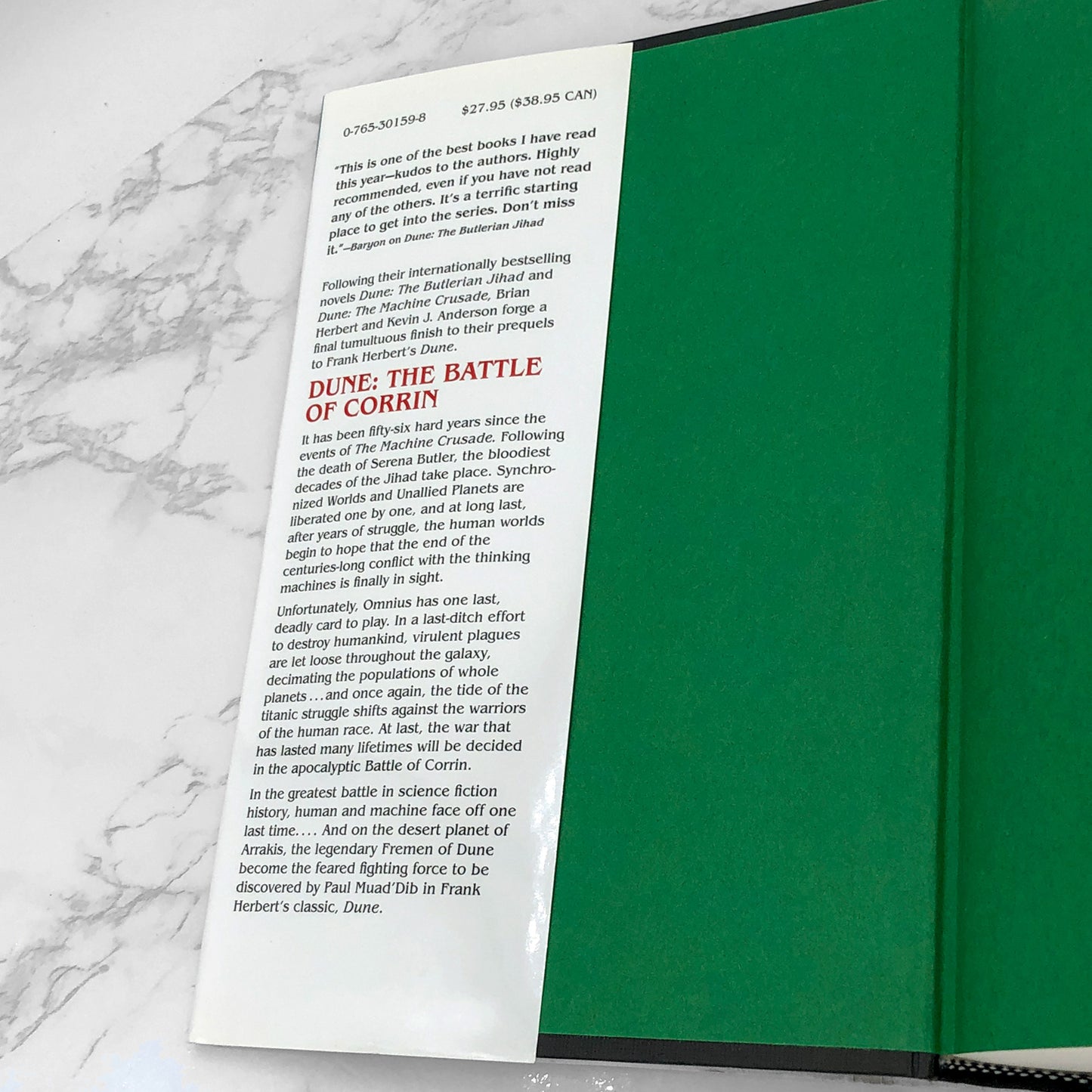 DUNE: The Battle of Corrin by Brian Herbert & Kevin J. Anderson [FIRST EDITION • FIRST PRINTING] 2004