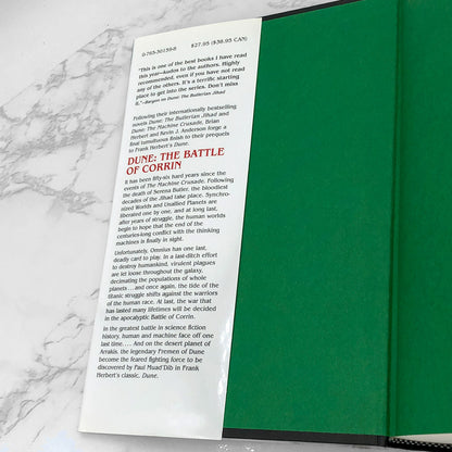 DUNE: The Battle of Corrin by Brian Herbert & Kevin J. Anderson [FIRST EDITION • FIRST PRINTING] 2004