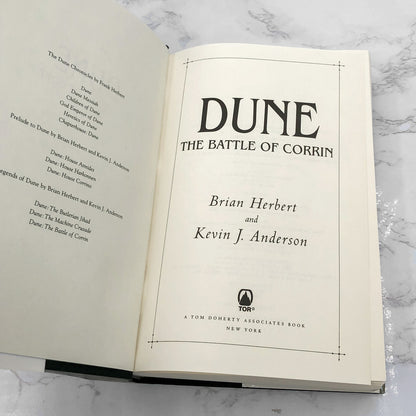 DUNE: The Battle of Corrin by Brian Herbert & Kevin J. Anderson [FIRST EDITION • FIRST PRINTING] 2004