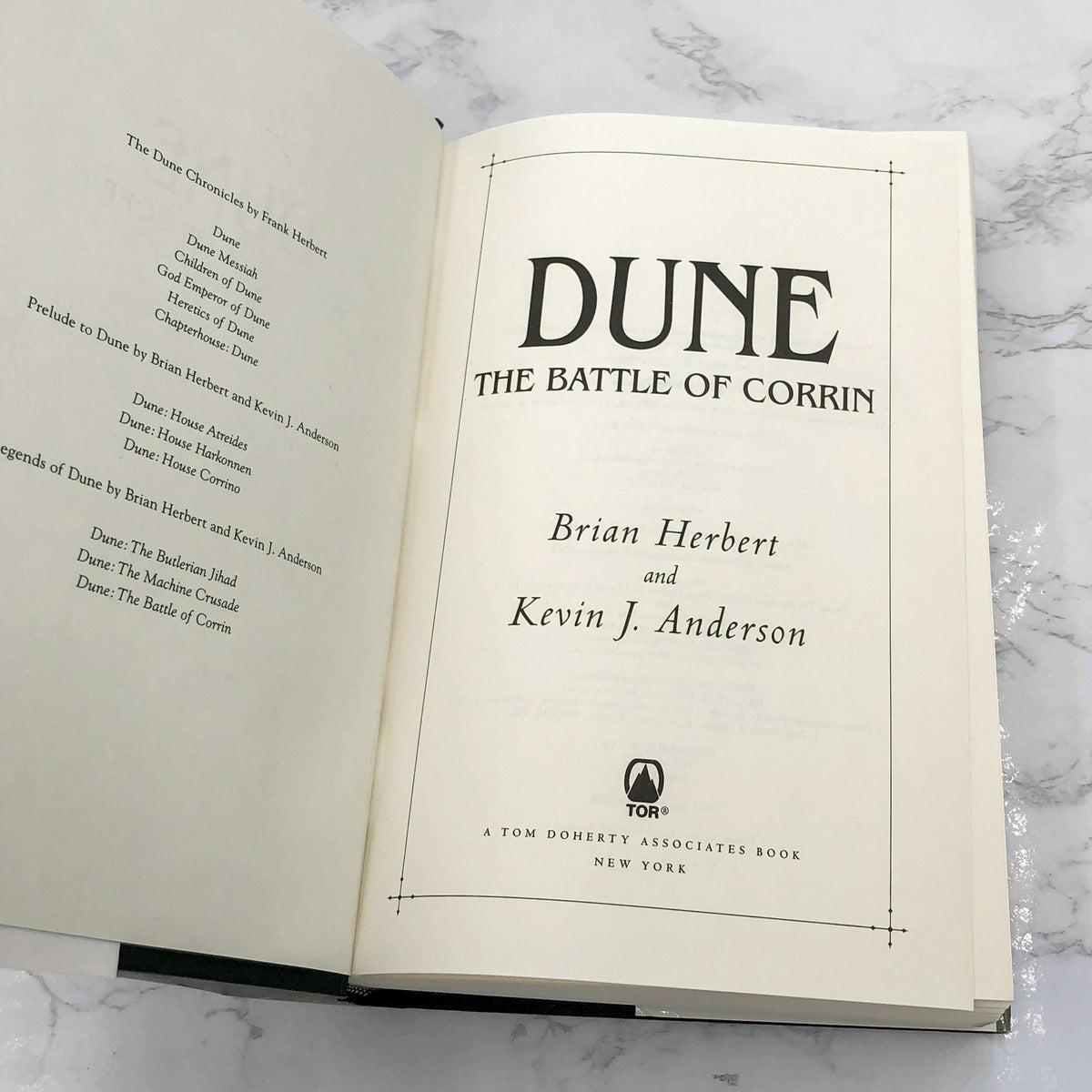 DUNE: The Battle of Corrin by Brian Herbert & Kevin J. Anderson...