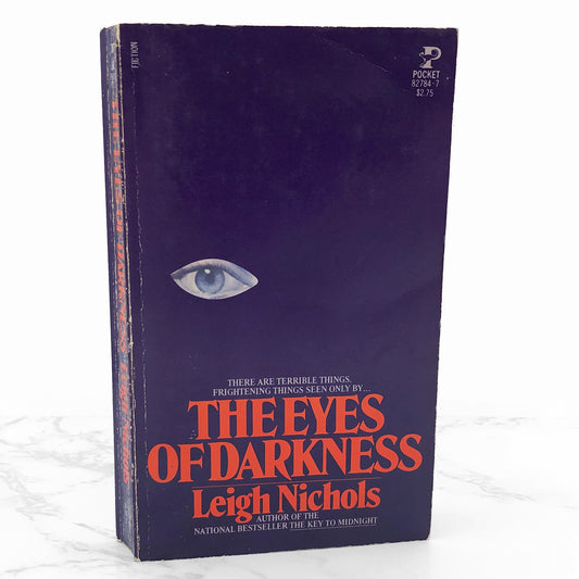 The Eyes of Darkness by Leigh Nichols aka Dean Koontz [FIRST EDITION PAPERBACK] 1981 • Pocket