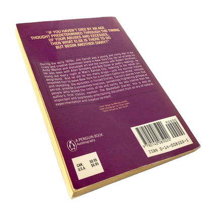 SIGNED! Forced Entries: The Downtown Diaries 1971-1973 by Jim Carroll [FIRST EDITION / 1987]