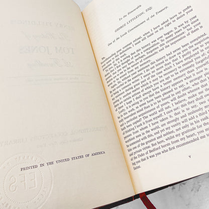 The History of Tom Jones, A Foundling by Henry Fielding [1950 HARDCOVER] • International Collector's Library