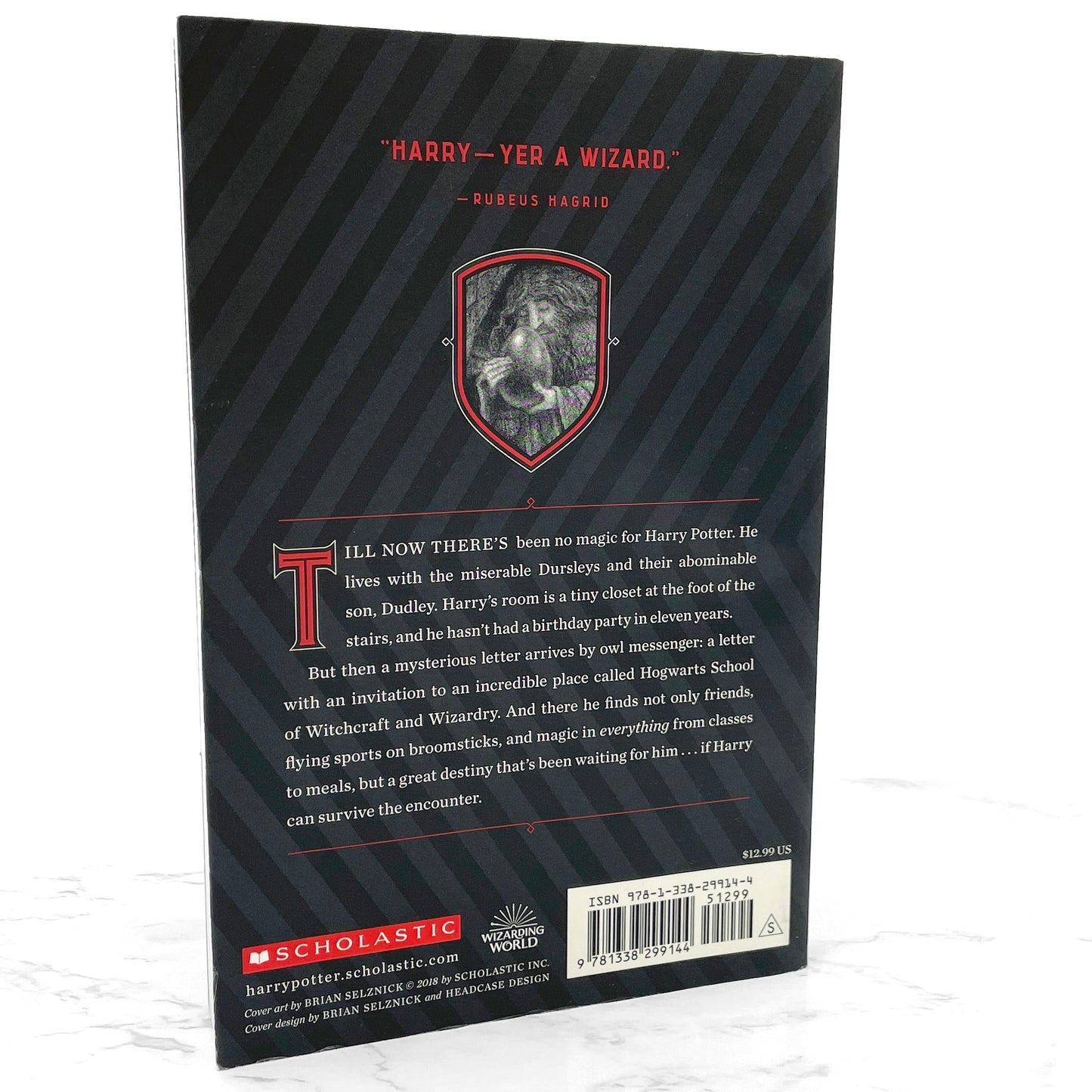 Harry Potter and the Sorcerer's Stone by J.K. Rowling [20th ANNIVERSAY TRADE PAPERBACK] • Scholastic