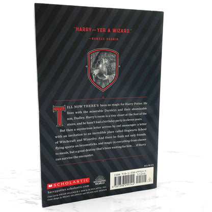 Harry Potter and the Sorcerer's Stone by J.K. Rowling [20th ANNIVERSAY TRADE PAPERBACK] • Scholastic