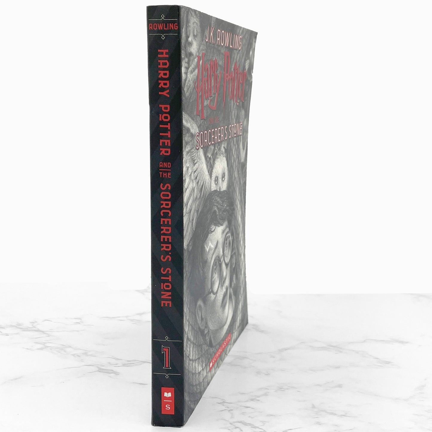Harry Potter and the Sorcerer's Stone by J.K. Rowling [20th ANNIVERSAY TRADE PAPERBACK] • Scholastic