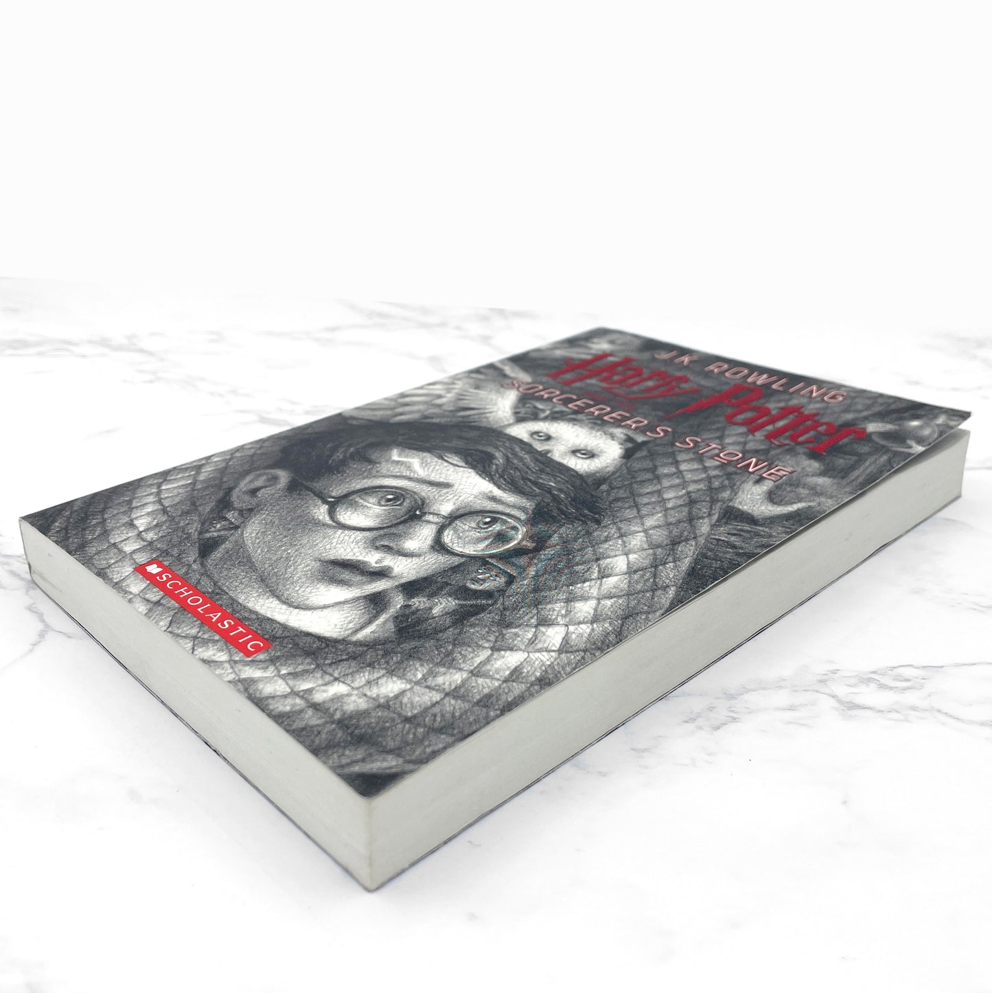 Harry Potter and the Sorcerer's Stone by J.K. Rowling [20th ANNIVERSAY TRADE PAPERBACK] • Scholastic