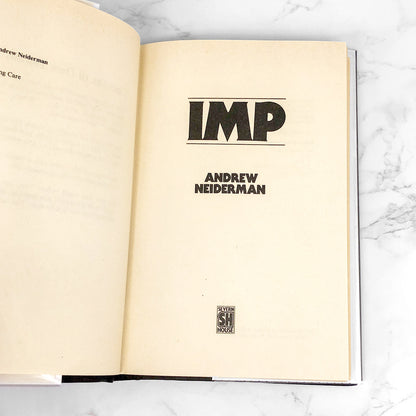 IMP by Andrew Neiderman [U.K. FIRST EDITION • FIRST PRINTING] 1985 • Severn House