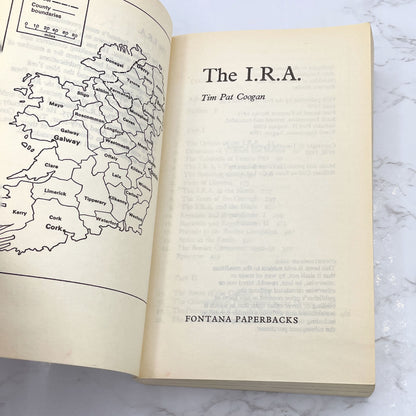 The IRA by Tim Pat Coogan [UPDATED U.K. PAPERBACK] 1984 • A Fontana Original