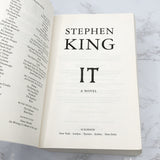 IT by Stephen King [TRADE PAPERBACK RE-ISSUE] 2016 • Scribner