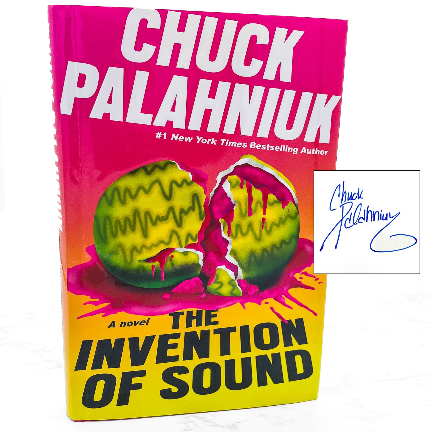 The Invention of Sound by Chuck Palahniuk SIGNED! [FIRST EDITION • FIRST PRINTING] 2020