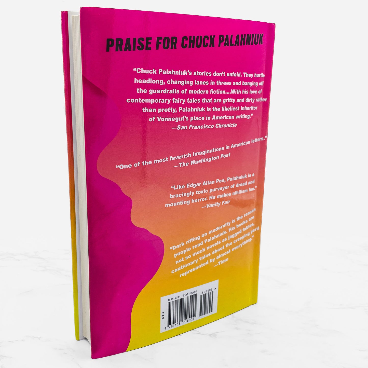 The Invention of Sound by Chuck Palahniuk SIGNED! [FIRST EDITION • FIRST PRINTING] 2020