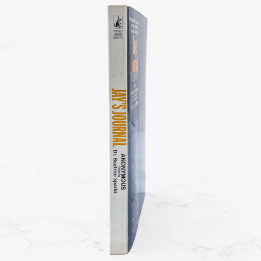Jay's Journal by Anonymous "edited by" Beatrice Sparks [1989 PAPERBACK] • Pocket
