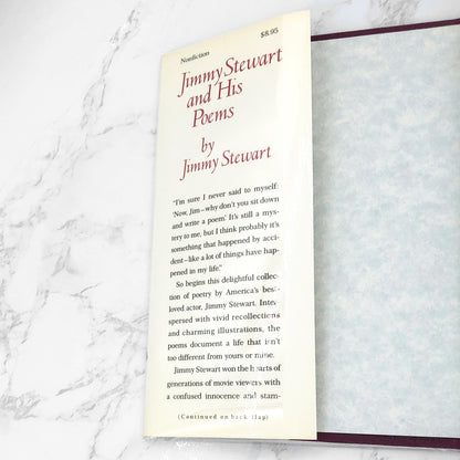 Jimmy Stewart and His Poems by James "Jimmy" Stewart SIGNED! [FIRST EDITION • FIRST PRINTING] 1989 • Crown