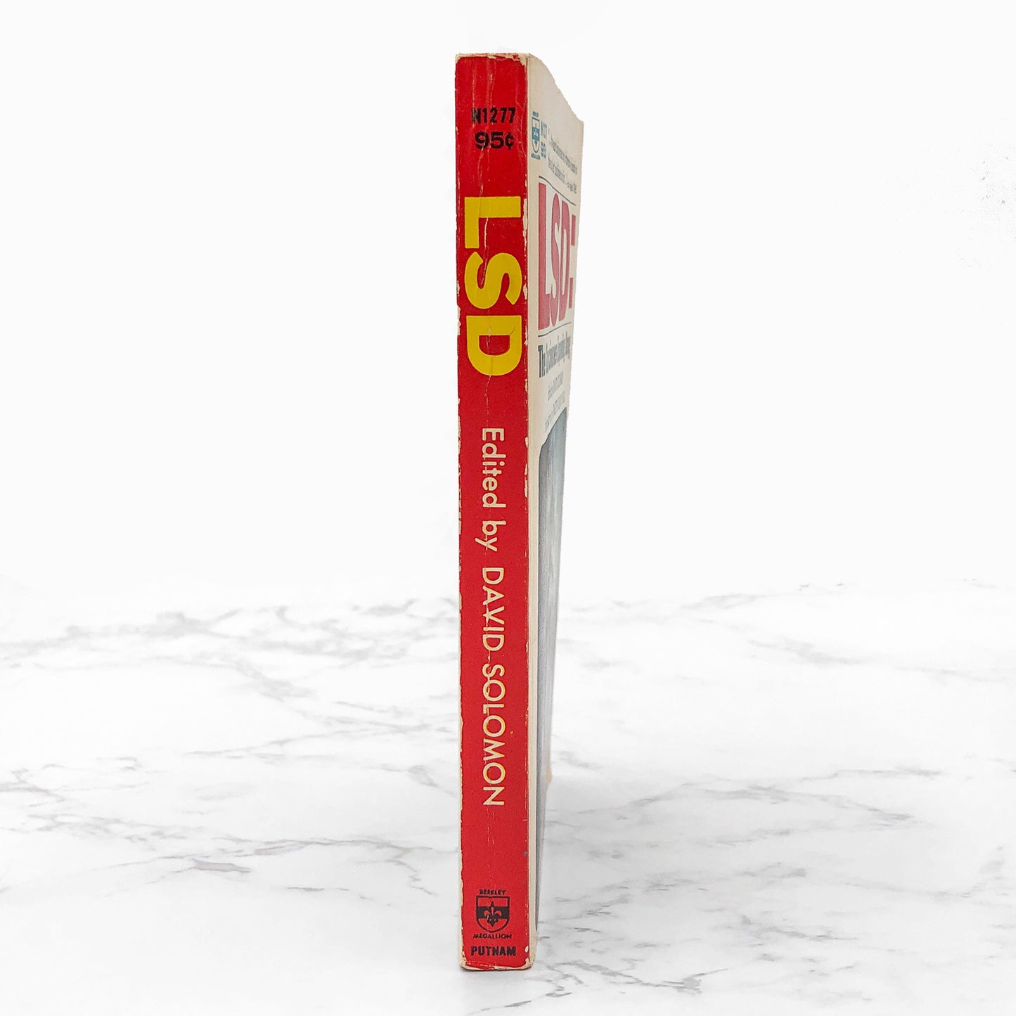 LSD: The Consciousness-Expanding Drug by David Solomon & Timothy Leary [FIRST PAPERBACK PRINTING] 1966 • Berkley