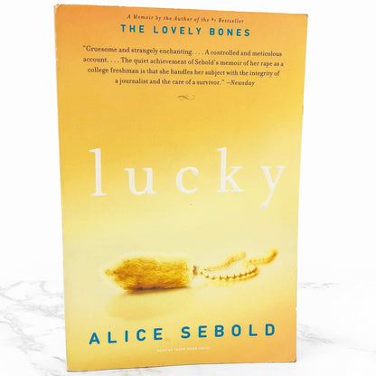 Lucky by Alice Sebold [FIRST PAPERBACK EDITION] 2002 • Back Bay Books