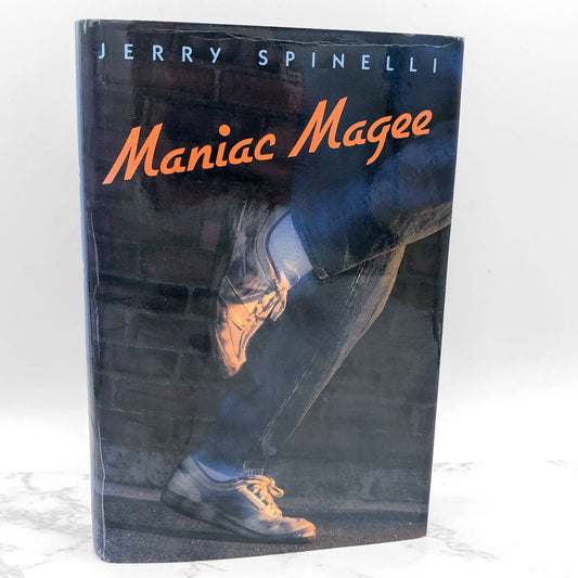 Maniac Magee by Jerry Spinelli [FIRST EDITION] 1990 • Little Brown & Company
