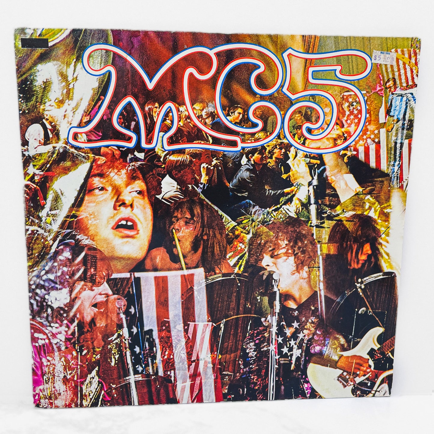 MC5 – Kick Out The Jams [VINYL LP] 70's German Re-issue • Elektra • "Censored"