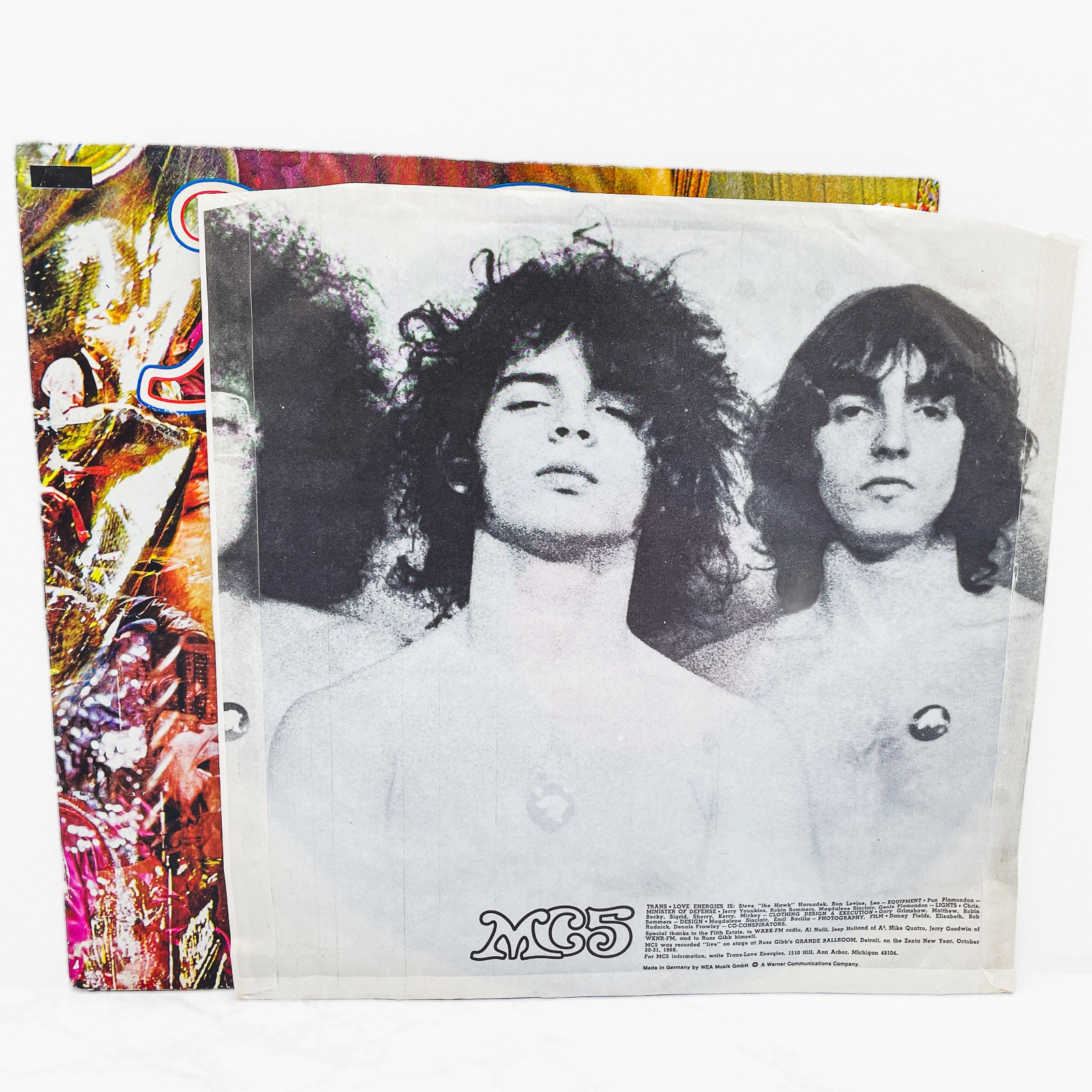 MC5 – Kick Out The Jams [VINYL LP] 70's German Re-issue • Elektra