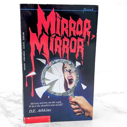 Mirror, Mirror by D.E. Athkins [FIRST EDITION PAPERBACK] 1992 • Point Horror #12