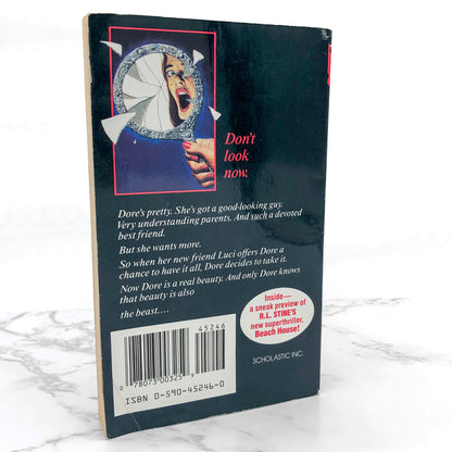 Mirror, Mirror by D.E. Athkins [FIRST EDITION PAPERBACK] 1992 • Point Horror #12