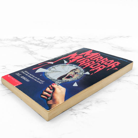 Mirror, Mirror by D.E. Athkins [FIRST EDITION PAPERBACK] 1992 • Point Horror #12