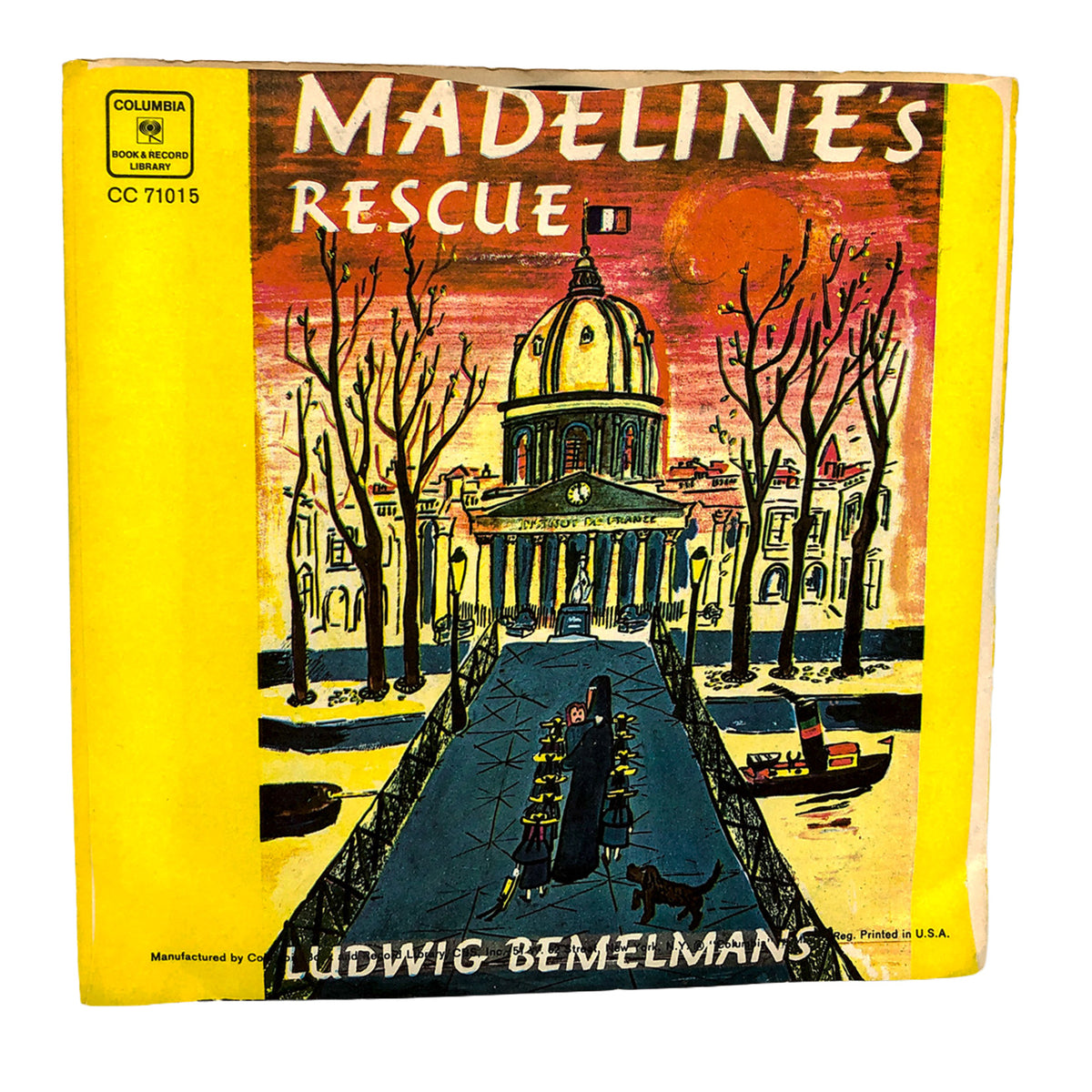 Madeline's Rescue by Ludwig Bemelman [7" VINYL AUDIOBOOK] 1953