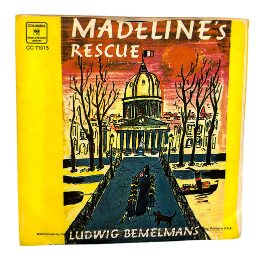 Madeline's Rescue by Ludwig Bemelman [7" VINYL AUDIOBOOK] 1953