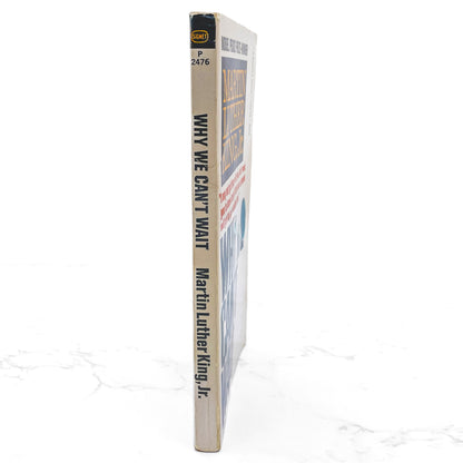 Why We Can't Wait by Martin Luther King Jr. [FIRST PAPERBACK EDITION] 1964 • Signet