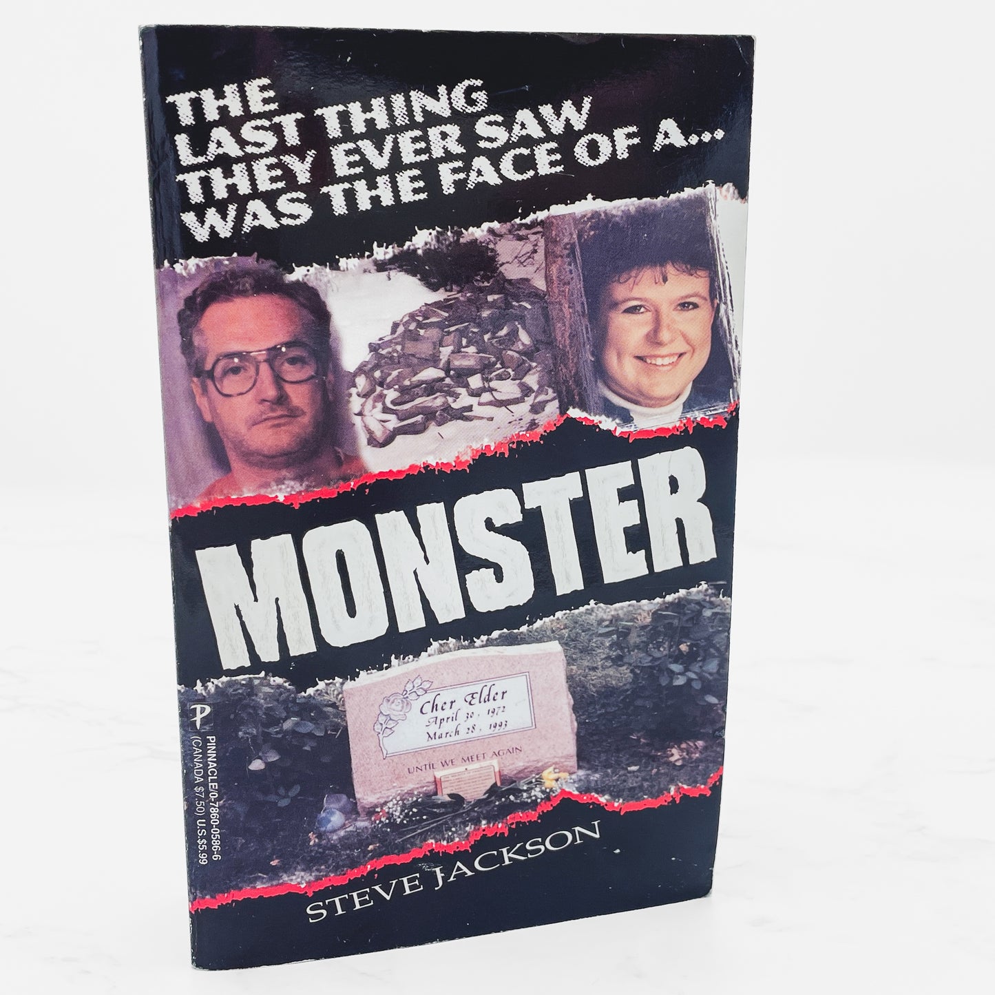 Monster by Steve Jackson SIGNED! [FIRST EDITION] 1998 • Pinnacle True Crime