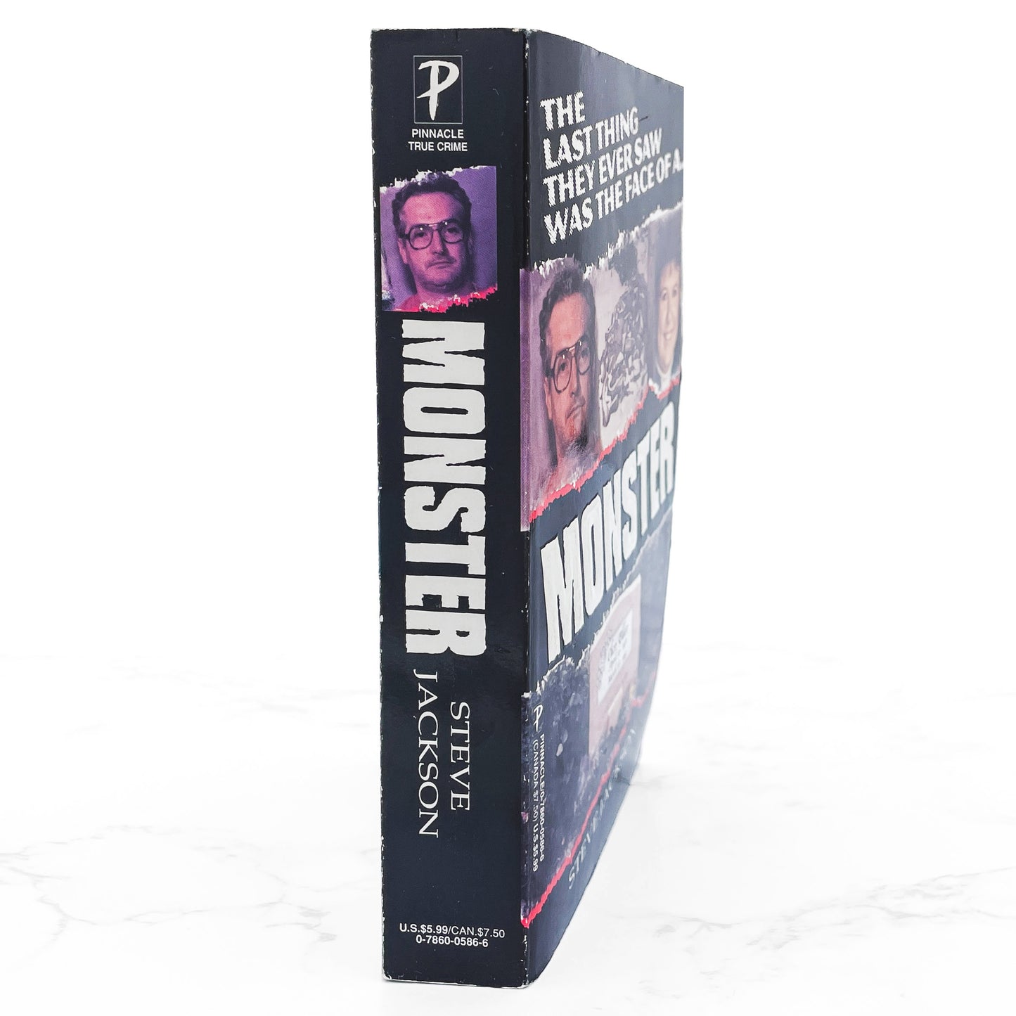 Monster by Steve Jackson SIGNED! [FIRST EDITION] 1998 • Pinnacle True Crime