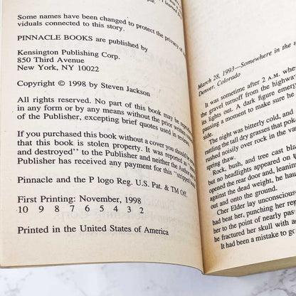 Monster by Steve Jackson SIGNED! [FIRST EDITION] 1998 • Pinnacle True Crime