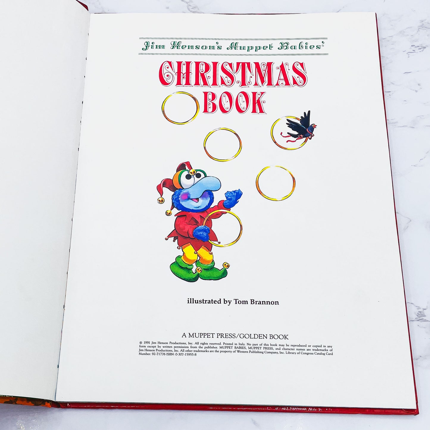 Jim Henson's Muppet Babies Christmas Book [FIRST EDITION] 1991 • The Muppet Press