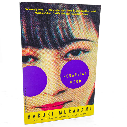Norwegian Wood by Haruki Murakami [FIRST U.S. PAPERBACK EDITION] 2000 • Vintage