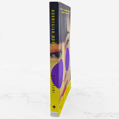 Norwegian Wood by Haruki Murakami [FIRST U.S. PAPERBACK EDITION] 2000 • Vintage