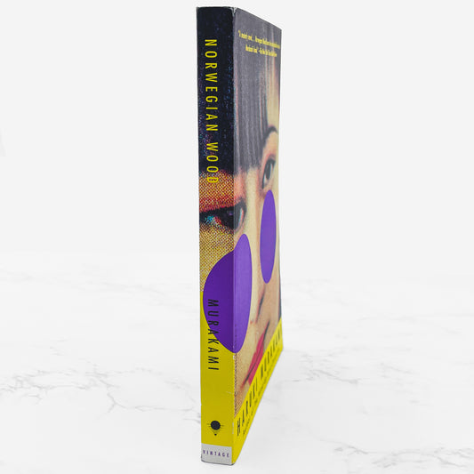 Norwegian Wood by Haruki Murakami [FIRST U.S. PAPERBACK EDITION] 2000 • Vintage