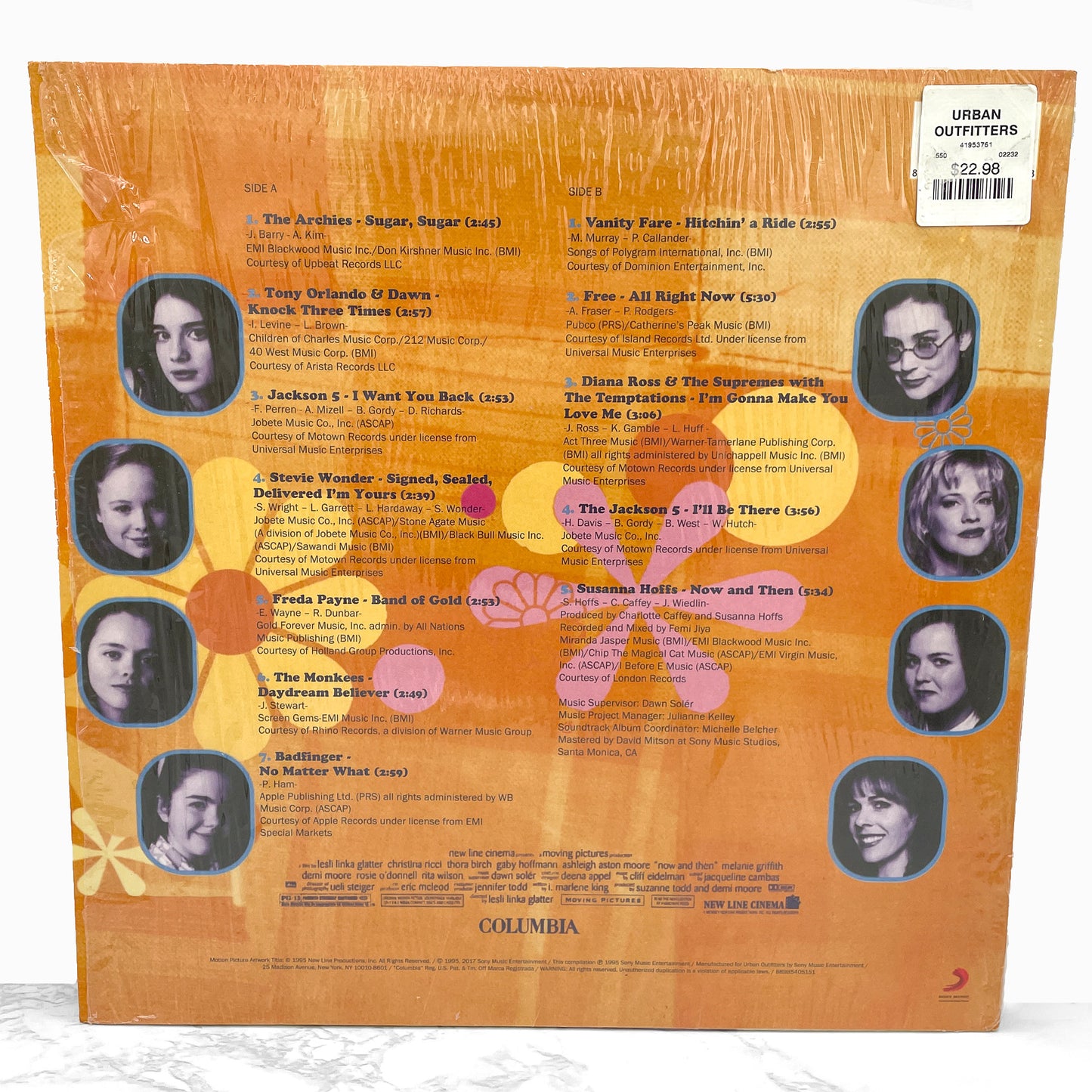 Now And Then - Music From The Motion Picture Soundtrack [VINYL LP] 2017 • First Press • Violet Swirl