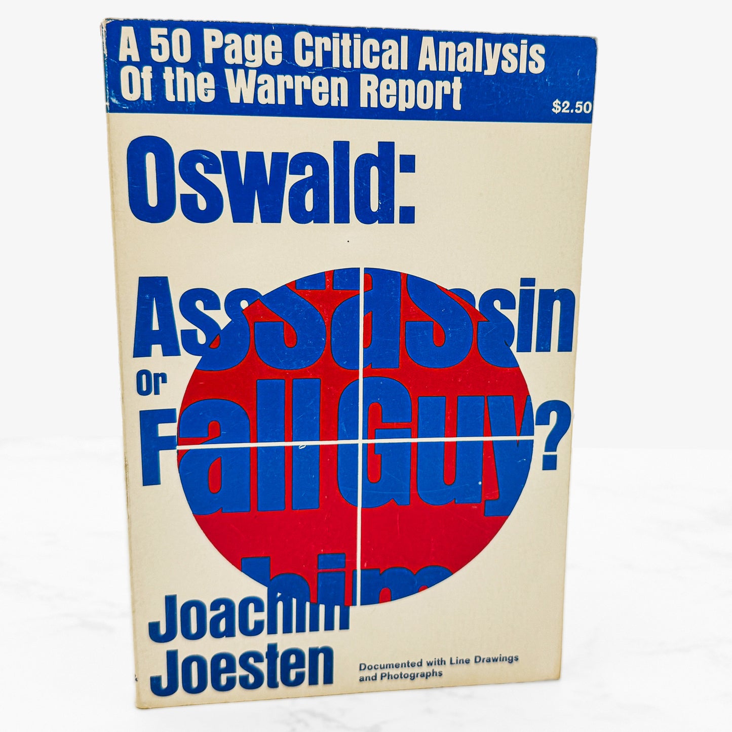 Oswald: Assassin or Fall Guy? by Joachim Joesten [FIRST EDITION PAPERBACK] 1964 • Marzani.& Munsell