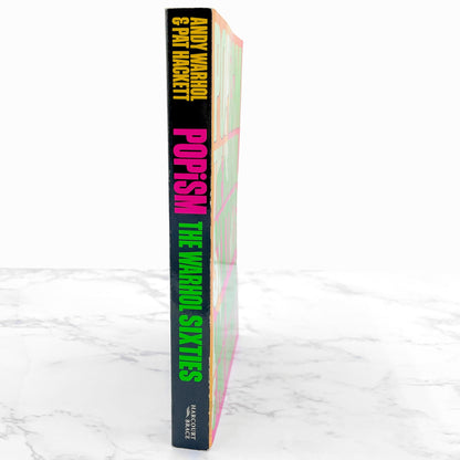 POPism: The Warhol Sixties by Andy Warhol & Pat Hackett [TRADE PAPERBACK] 1990 • Harvest