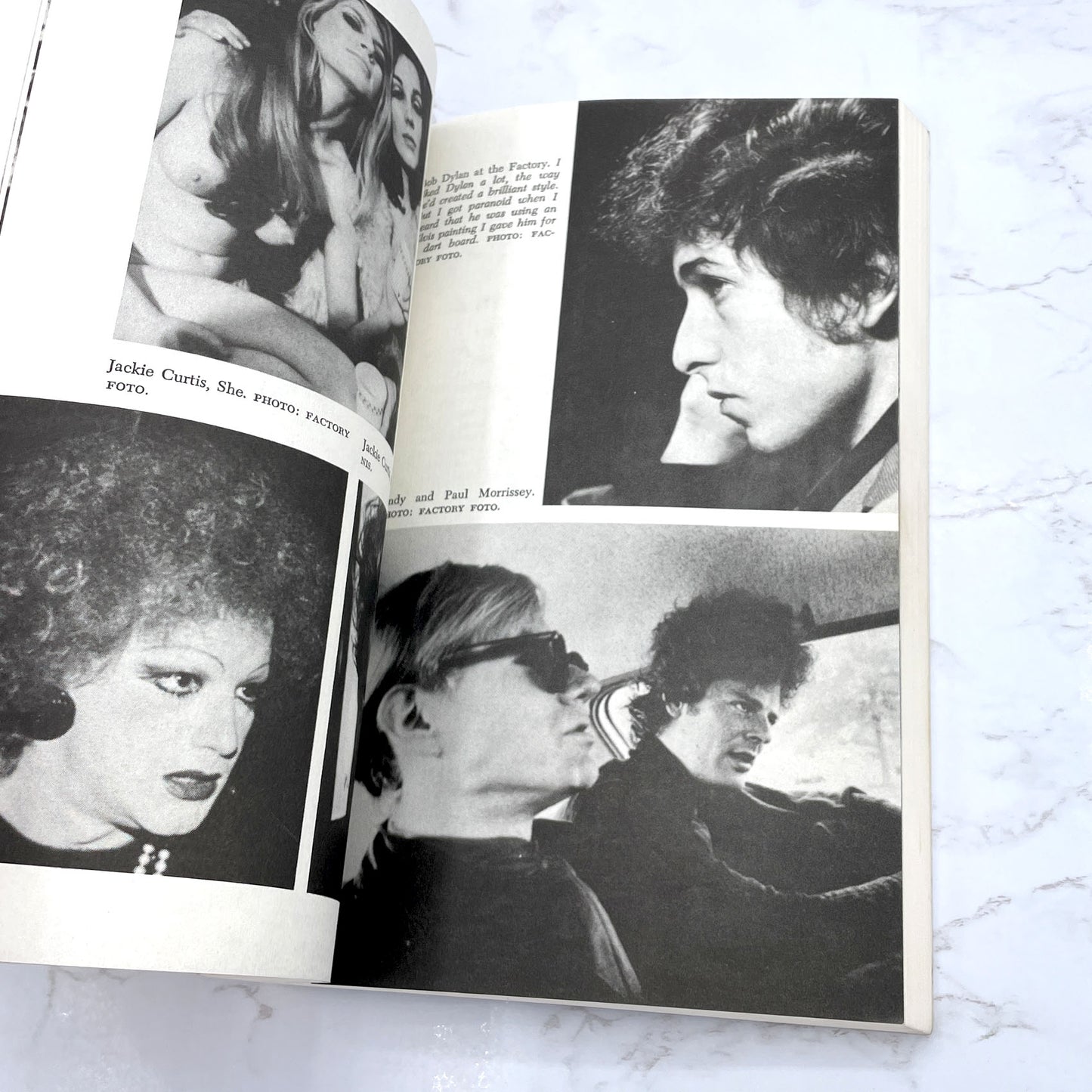 POPism: The Warhol Sixties by Andy Warhol & Pat Hackett [TRADE PAPERBACK] 1990 • Harvest