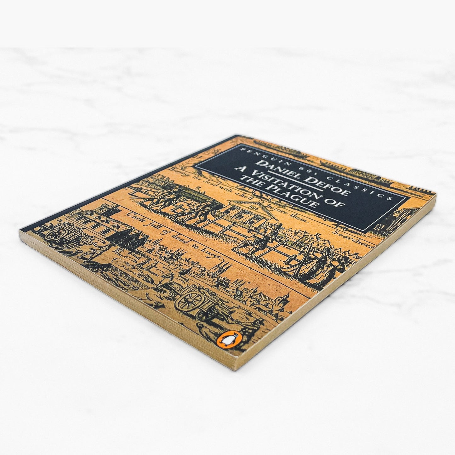 A Visitation of the Plague by Daniel Defoe [U.K MINIATURE PAPERBACK] 1995 • Penguin Classics