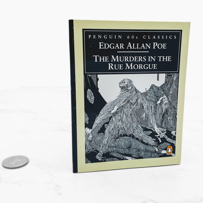 The Murders in the Rue Morgue by Edgar Allan Poe [U.K MINIATURE PAPERBACK] 1995 • Penguin Classics