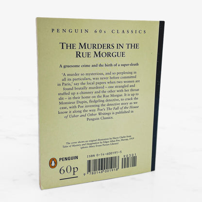 The Murders in the Rue Morgue by Edgar Allan Poe [U.K MINIATURE PAPERBACK] 1995 • Penguin Classics