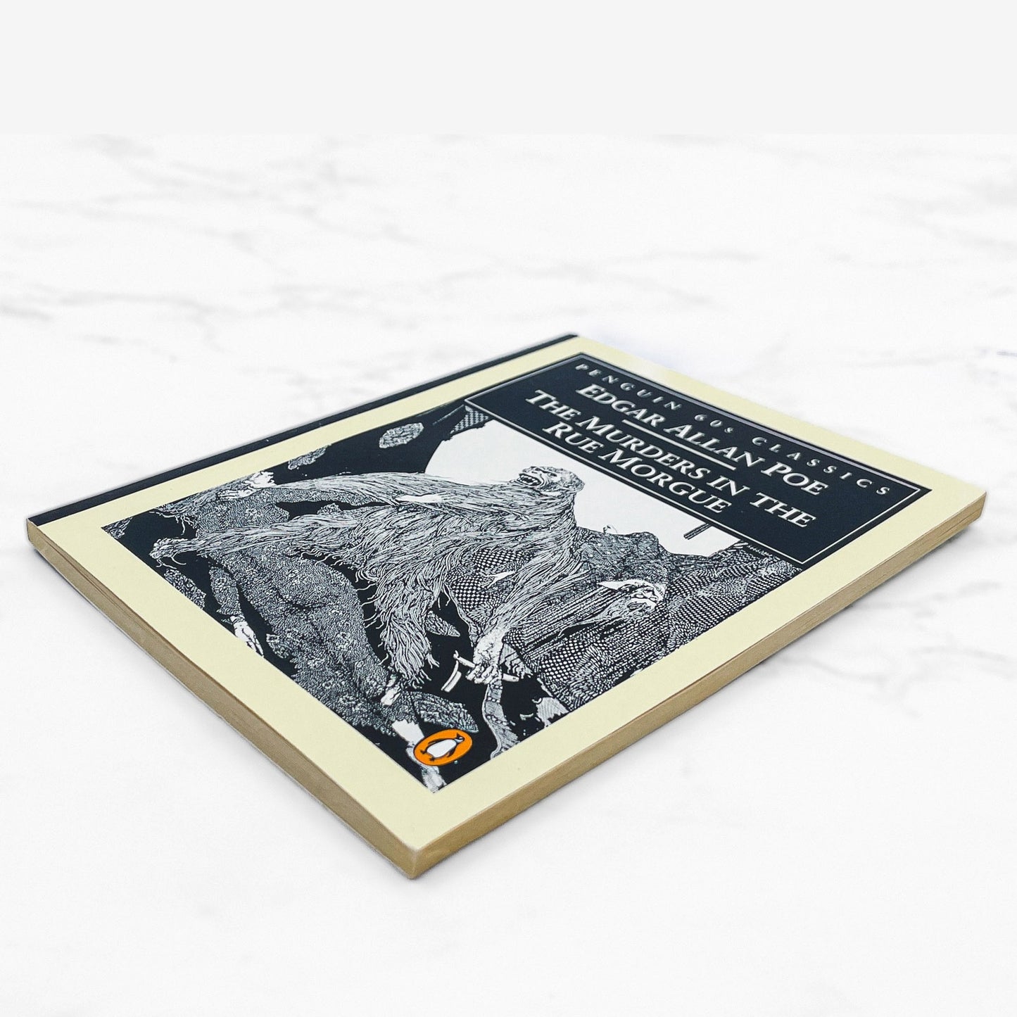 The Murders in the Rue Morgue by Edgar Allan Poe [U.K MINIATURE PAPERBACK] 1995 • Penguin Classics