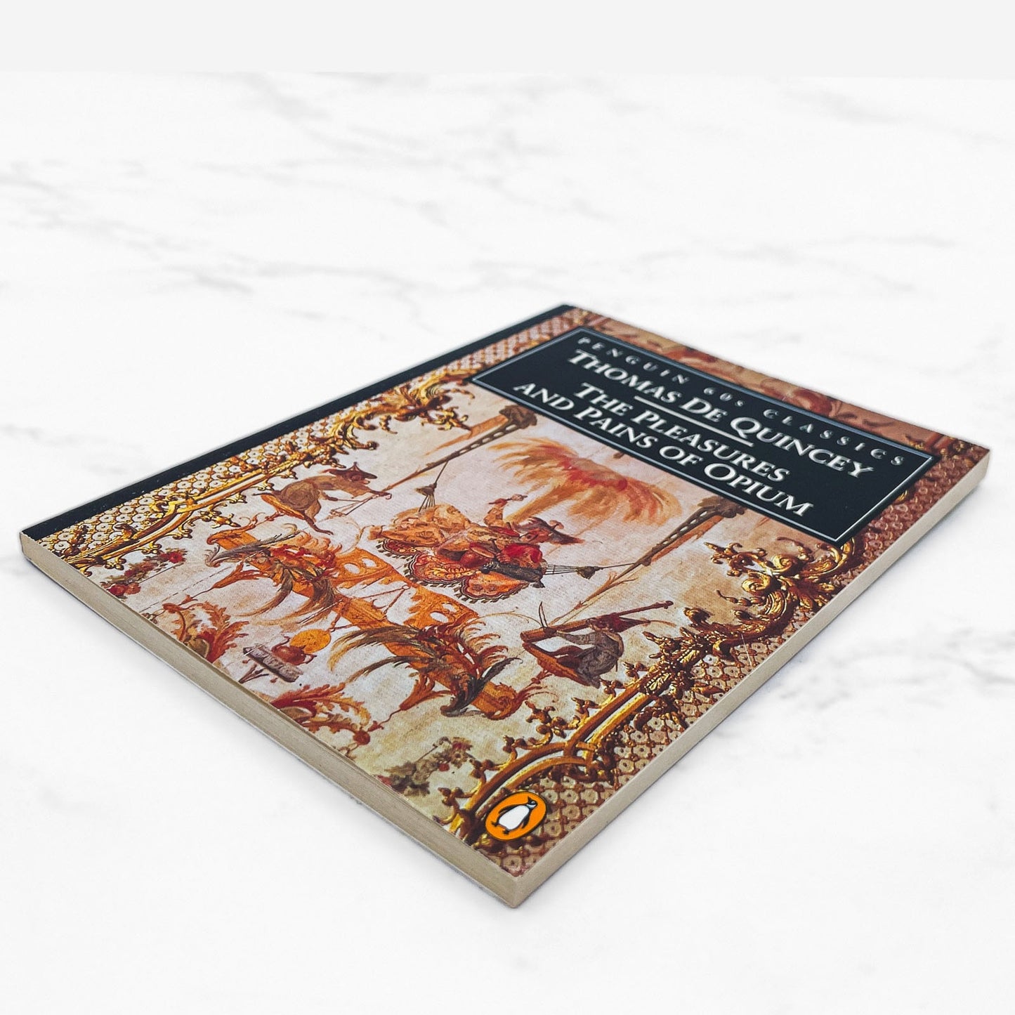 The Pleasures and Pains of Opium by Thomas de Quincey [U.K MINIATURE PAPERBACK] 1995 • Penguin Classics